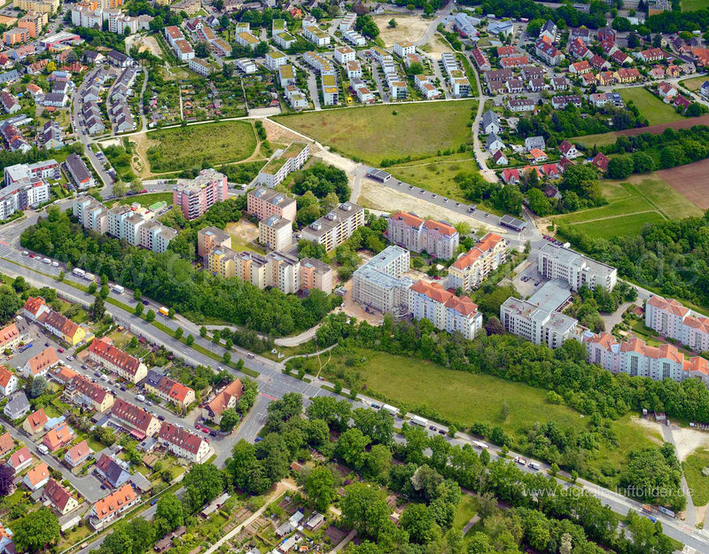 Luftaufnahme Großreuth bei Schweinau in Nürnberg | Mittelfranken, Bayern