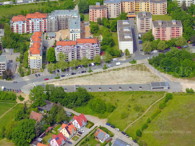Luftbild - Großreuth bei Schweinau, Ort: Nürnberg, Tags: Großreuth bei Schweinau, U-Bahn, Appenzeller Straße, Züricher Str...
