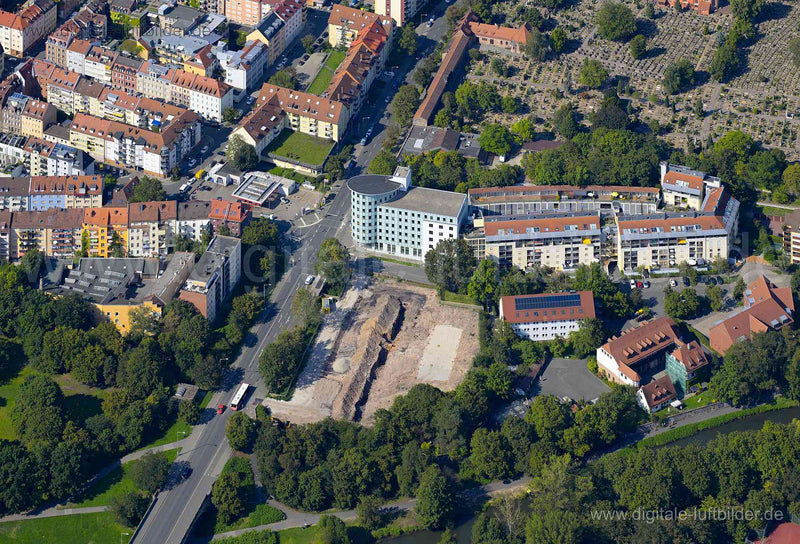 Luftaufnahme Großweidenmühle in Nürnberg | Mittelfranken, Bayern