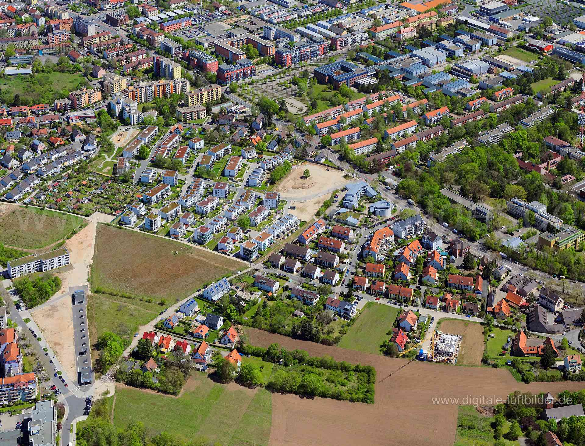 Luftaufnahme Guggenheimer Straße in Nürnberg | Mittelfranken, Bayern