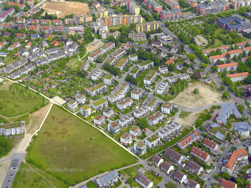 Luftaufnahme Guggenheimer Straße in Nürnberg | Mittelfranken, Bayern