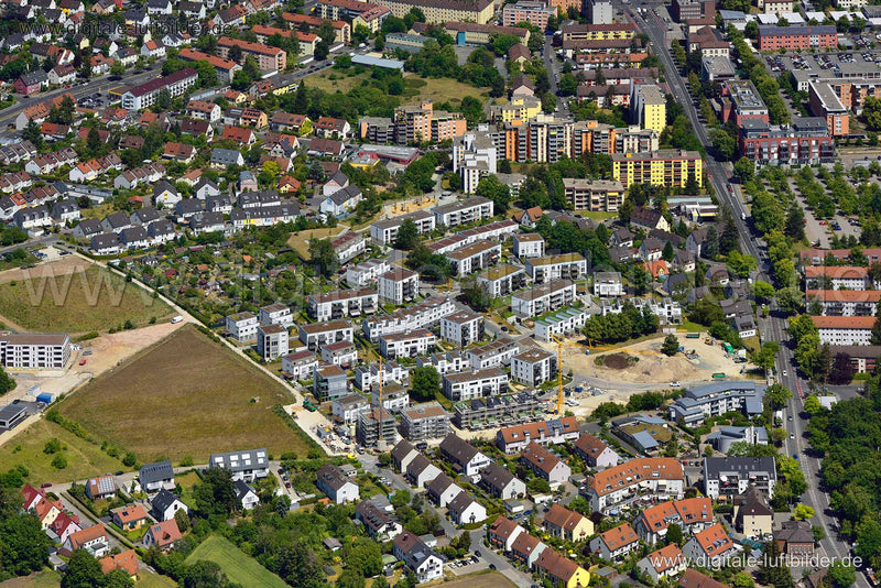 Luftaufnahme Guggenheimer Straße in Nürnberg | Mittelfranken, Bayern