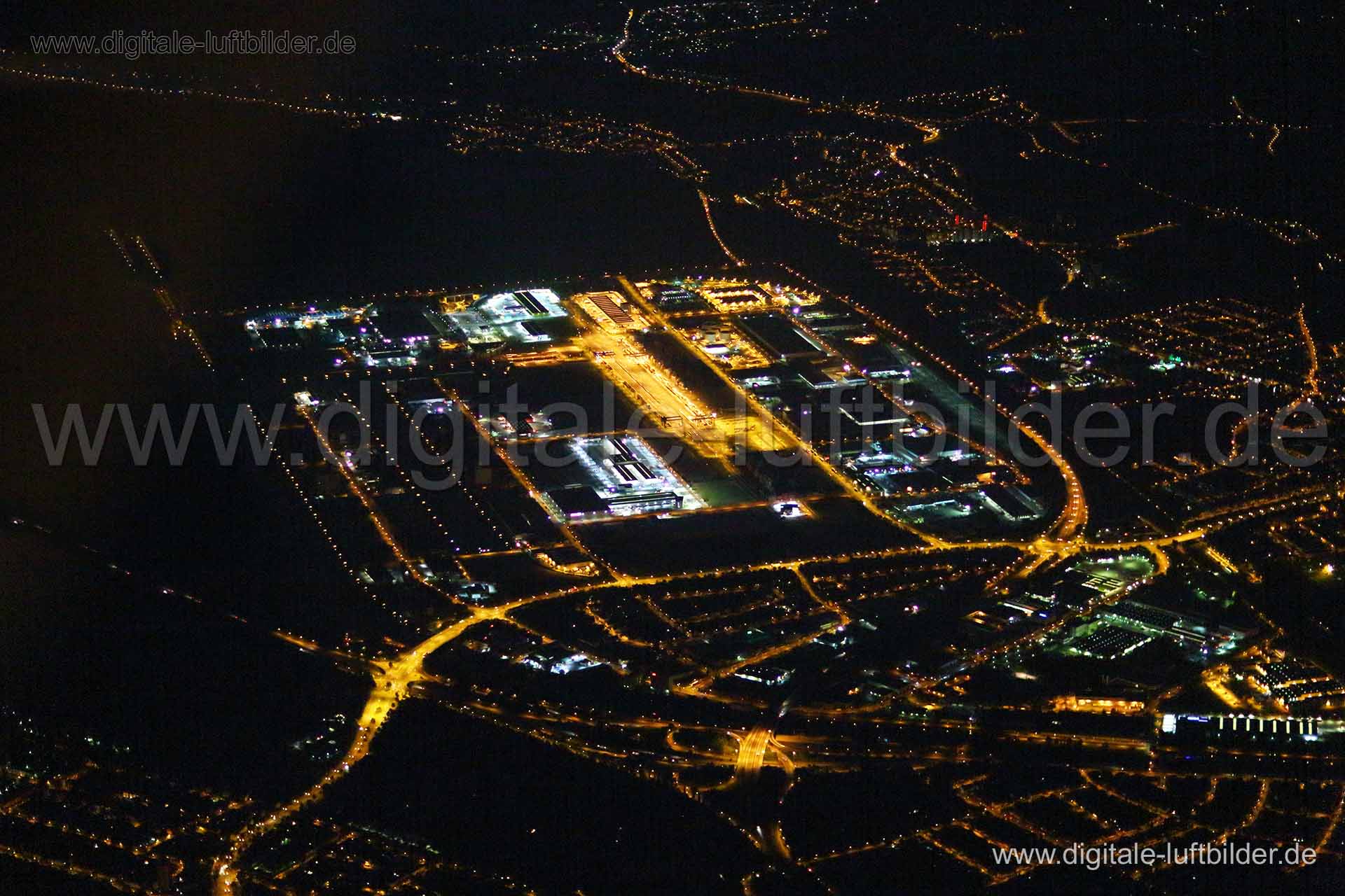 Luftaufnahme Hafen in Nürnberg | Mittelfranken, Bayern