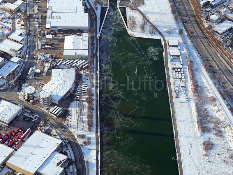 Luftaufnahme Hafen in Nürnberg | Mittelfranken, Bayern