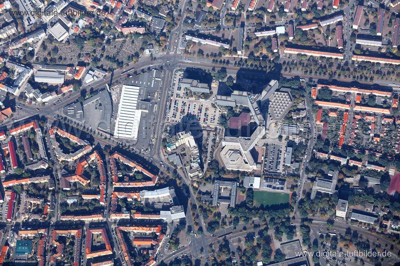 Luftaufnahme Hainstraße in Nürnberg | Mittelfranken, Bayern