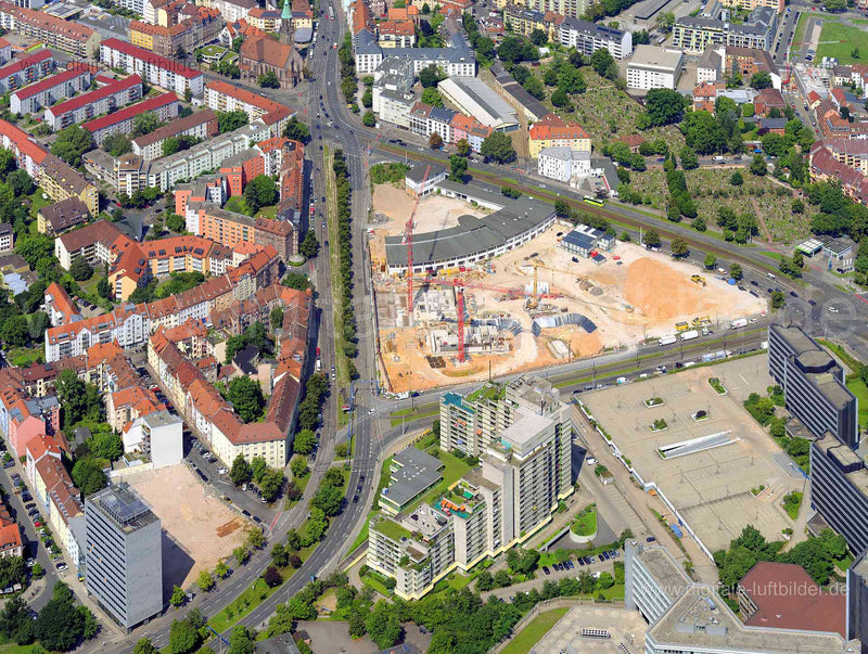 Luftaufnahme Hainstraße in Nürnberg | Mittelfranken, Bayern