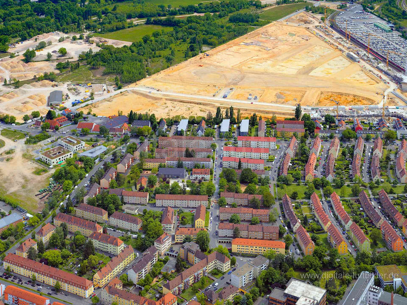 Luftaufnahme Hasenbuck in Nürnberg | Mittelfranken, Bayern