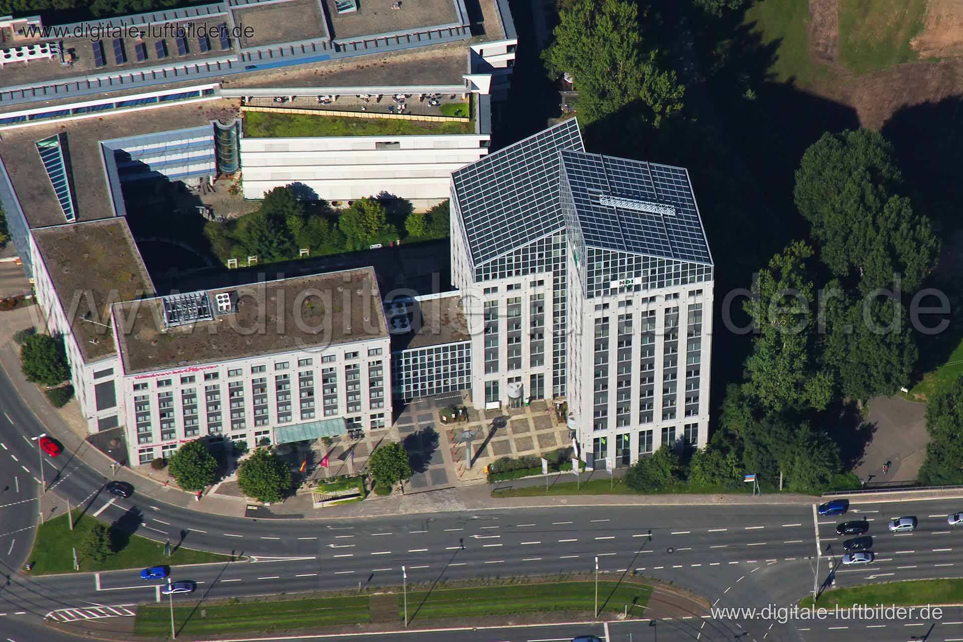 Luftaufnahme HDI in Nürnberg | Mittelfranken, Bayern