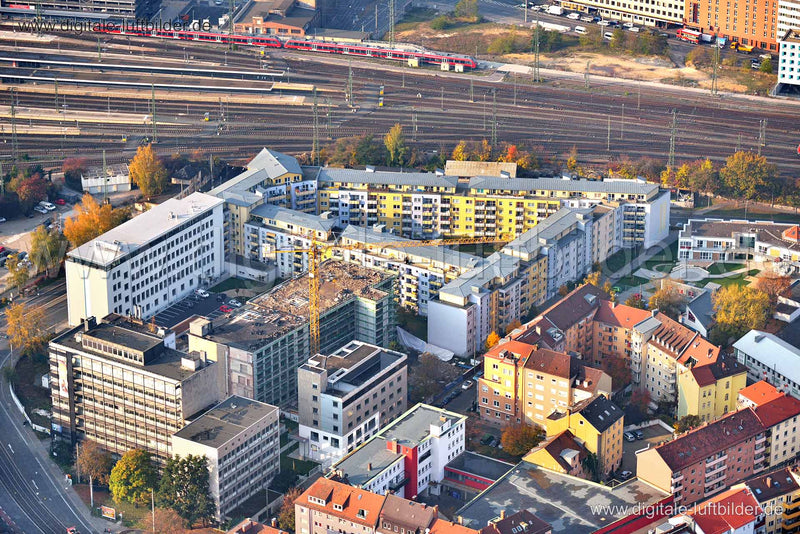 Luftaufnahme Heideloffstraße in Nürnberg | Mittelfranken, Bayern