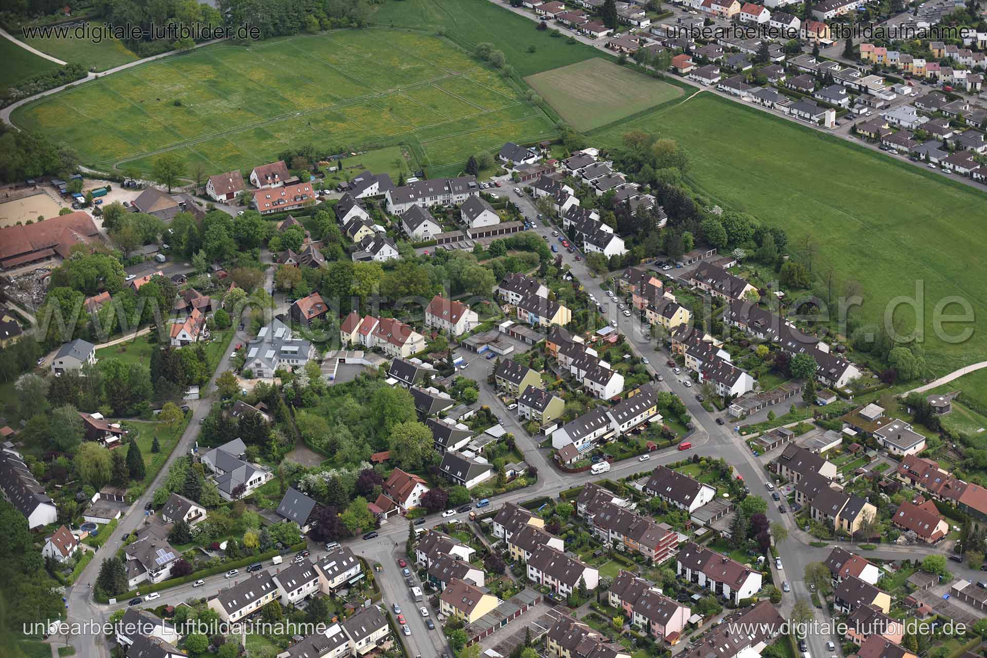 Luftaufnahme Herpersdorf in Nürnberg | Mittelfranken, Bayern