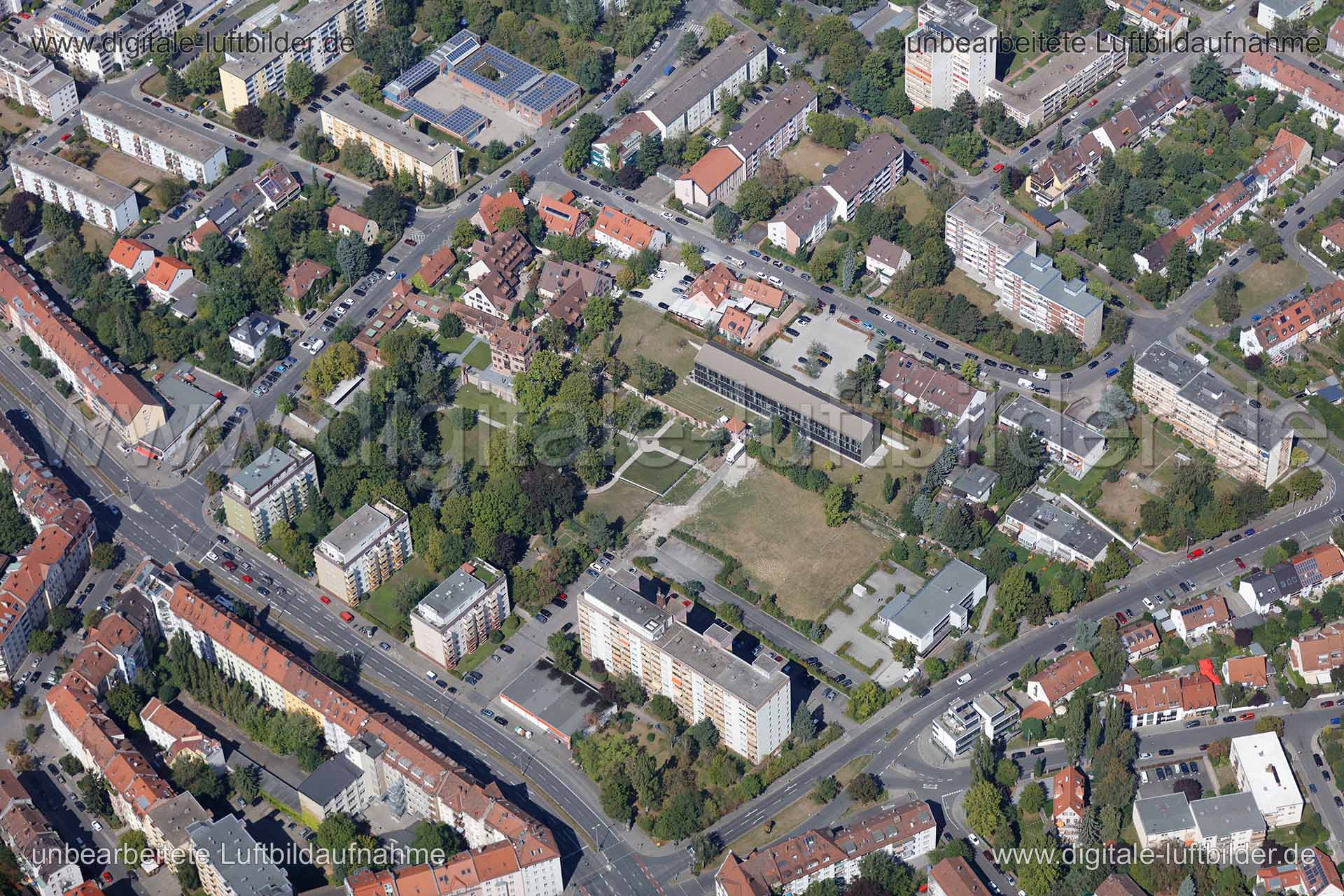 Luftaufnahme Herrenhaus in Nürnberg | Mittelfranken, Bayern