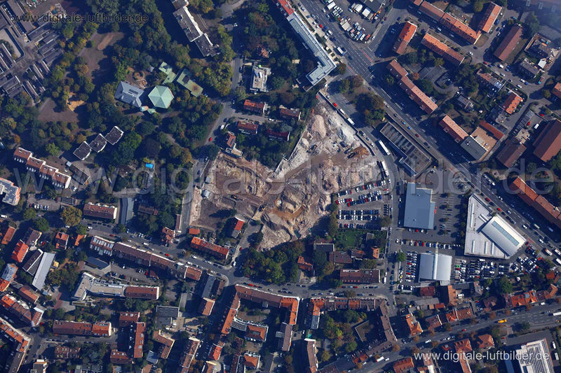Luftaufnahme Hintere-Markt-Straße in Nürnberg | Mittelfranken, Bayern