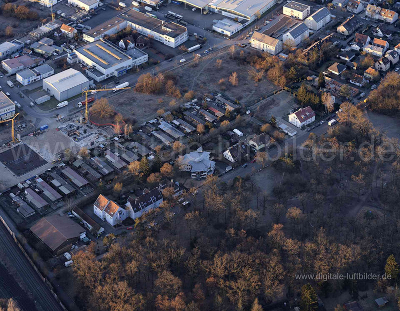 Luftaufnahme Hinterhofstraße in Nürnberg | Mittelfranken, Bayern