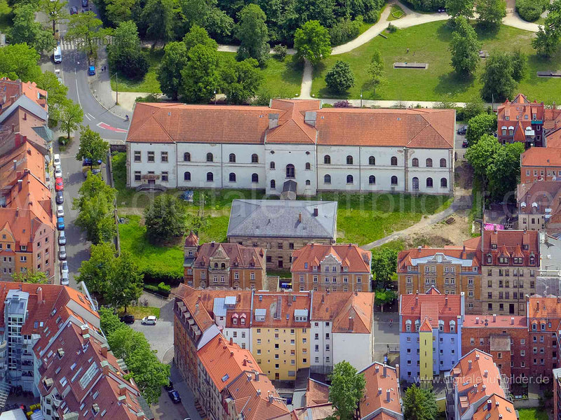 Luftbild - Historischer Verein für Mittelfranken, Ort: Nürnberg, Tags: Historischer Verein für Mittelfranken, Denkmal, Den...
