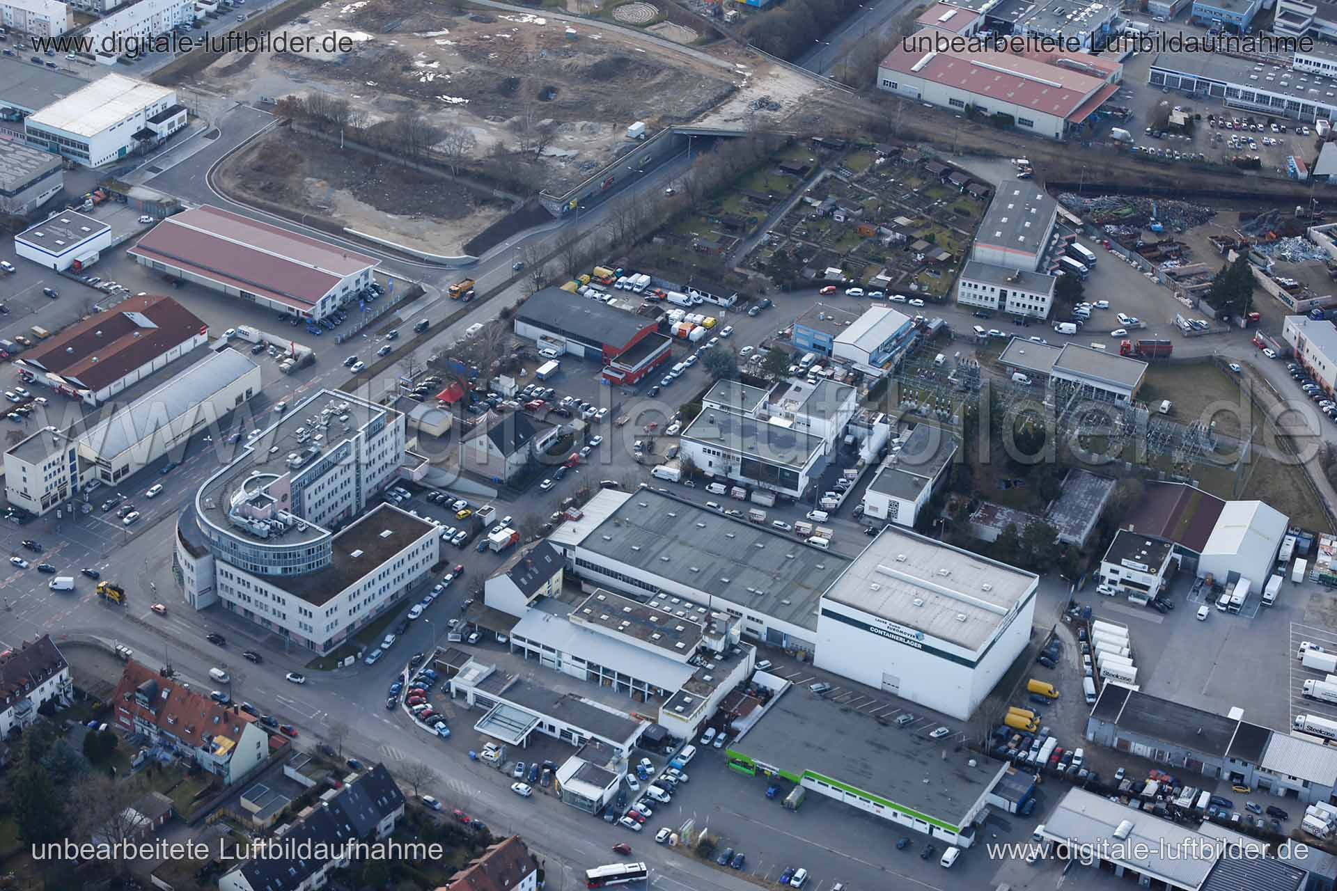 Luftaufnahme Horneckerweg in Nürnberg | Mittelfranken, Bayern