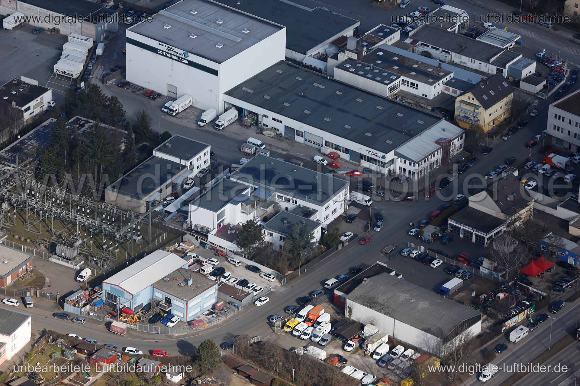 Luftaufnahme Horneckerweg in Nürnberg | Mittelfranken, Bayern