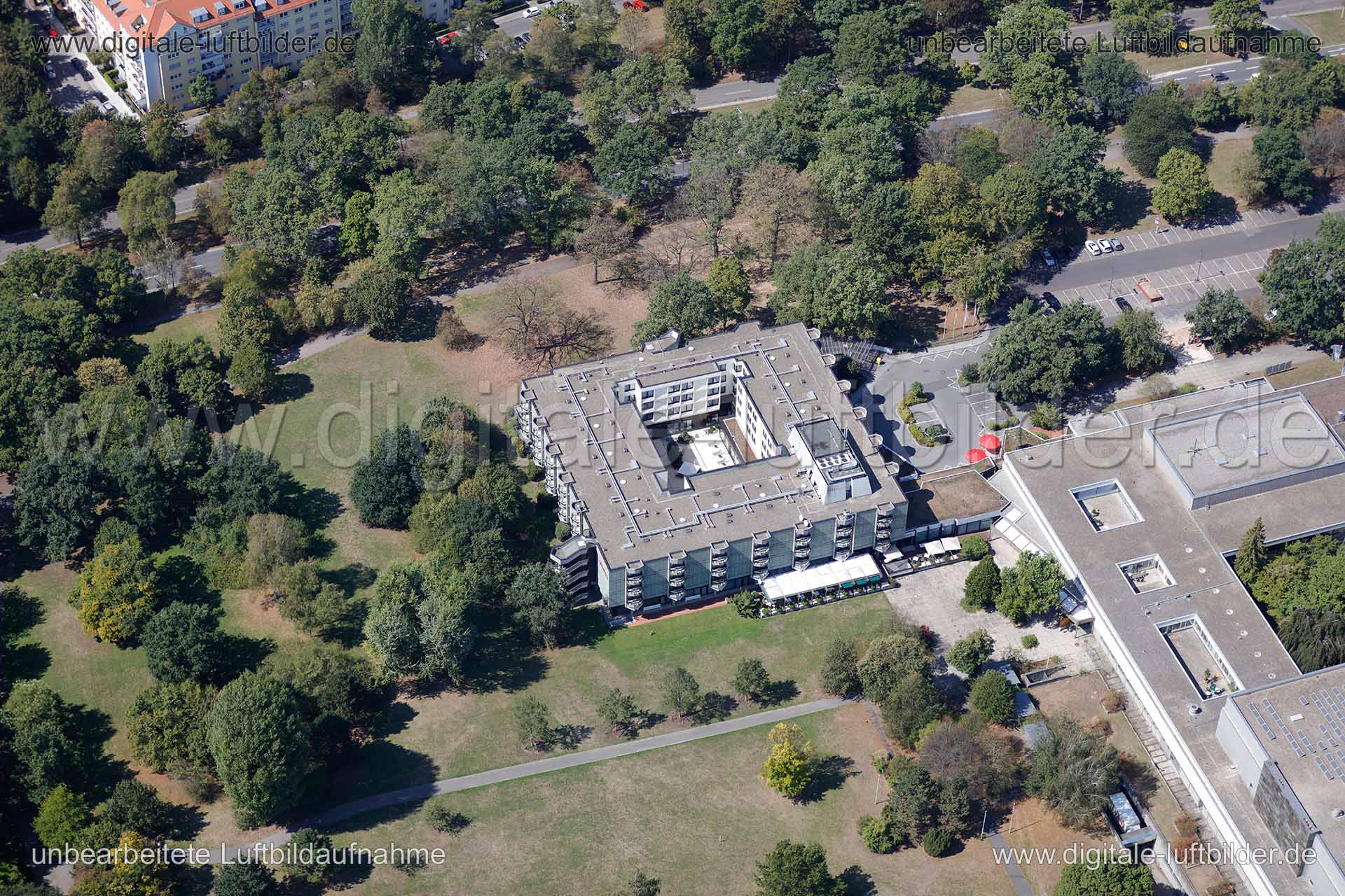 Luftaufnahme Hotel Mercure in Nürnberg | Mittelfranken, Bayern