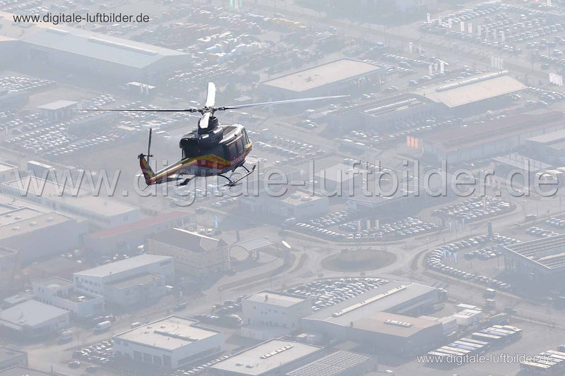 Luftaufnahme Hubschrauber in Nürnberg | Mittelfranken, Bayern