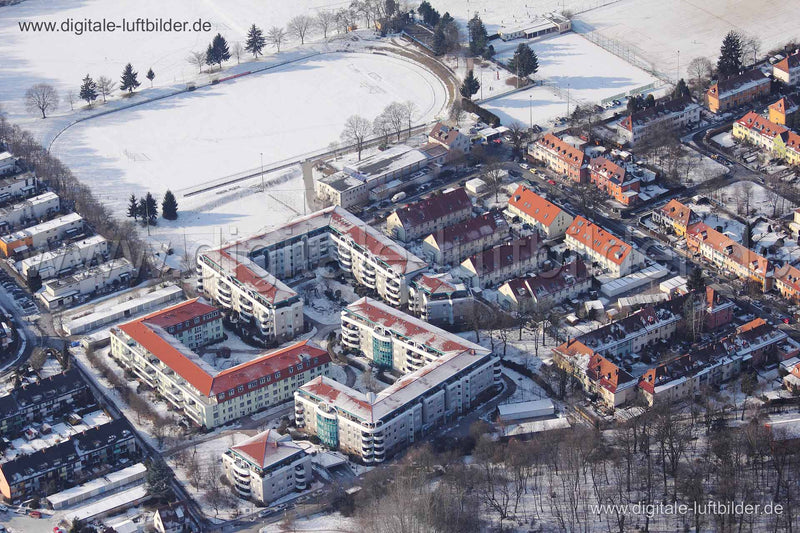 Luftaufnahme Hugo-Distler-Straße in Nürnberg | Mittelfranken, Bayern