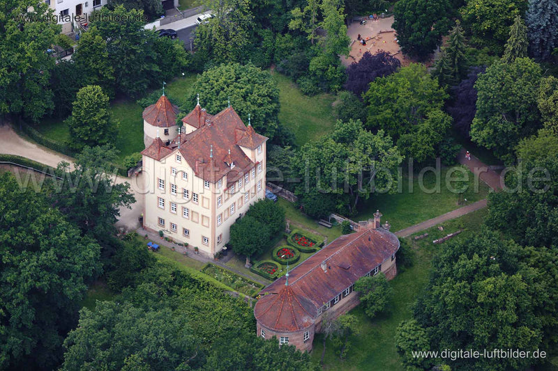 Luftaufnahme Hummelsteiner Schloss in Nürnberg | Mittelfranken, Bayern
