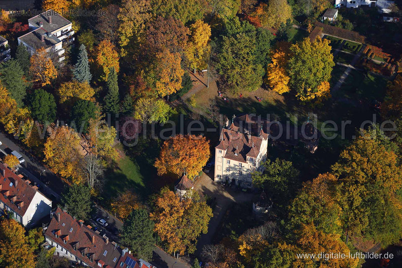 Luftaufnahme Hummelsteiner Schloss in Nürnberg | Mittelfranken, Bayern