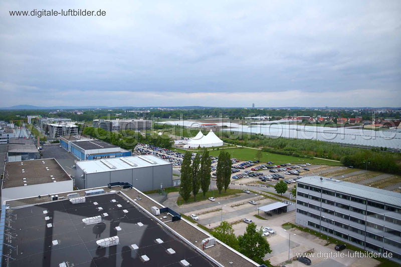 Luftaufnahme Im Tower in Nürnberg | Mittelfranken, Bayern