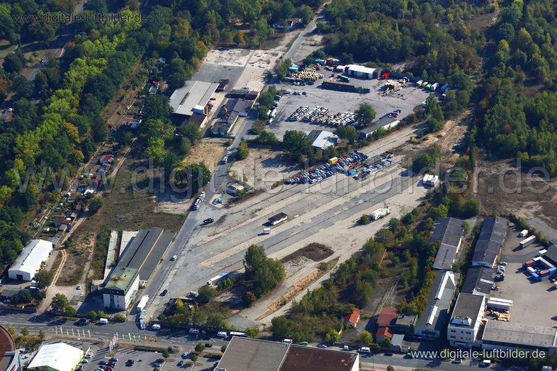 Luftaufnahme Industriegebiet Brunecker Straße in Nürnberg | Mittelfranken, Bayern