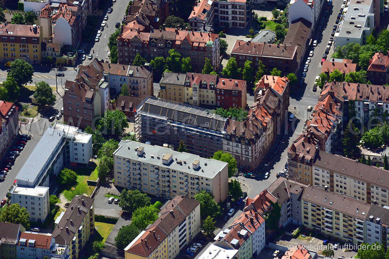 Luftaufnahme Innerer-Kleinreuther-Weg in Nürnberg | Mittelfranken, Bayern