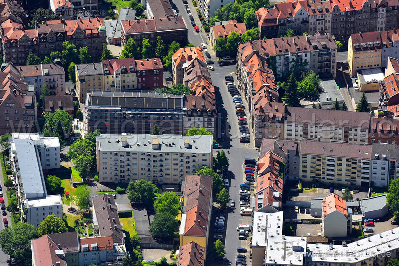 Luftaufnahme Innerer-Kleinreuther-Weg in Nürnberg | Mittelfranken, Bayern