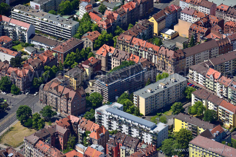 Luftaufnahme Innerer-Kleinreuther-Weg in Nürnberg | Mittelfranken, Bayern