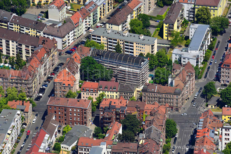 Luftaufnahme Innerer-Kleinreuther-Weg in Nürnberg | Mittelfranken, Bayern