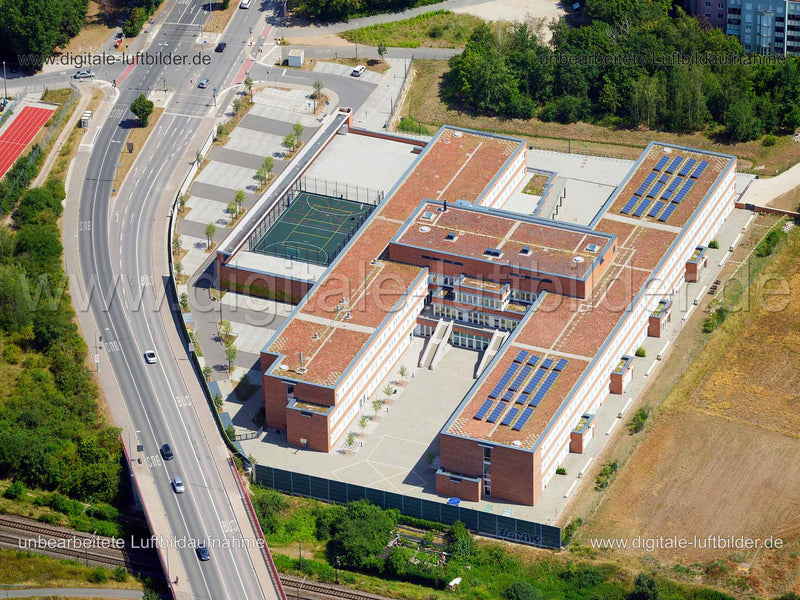 Luftaufnahme Johann-Pachelbell-Schule in Nürnberg | Mittelfranken, Bayern