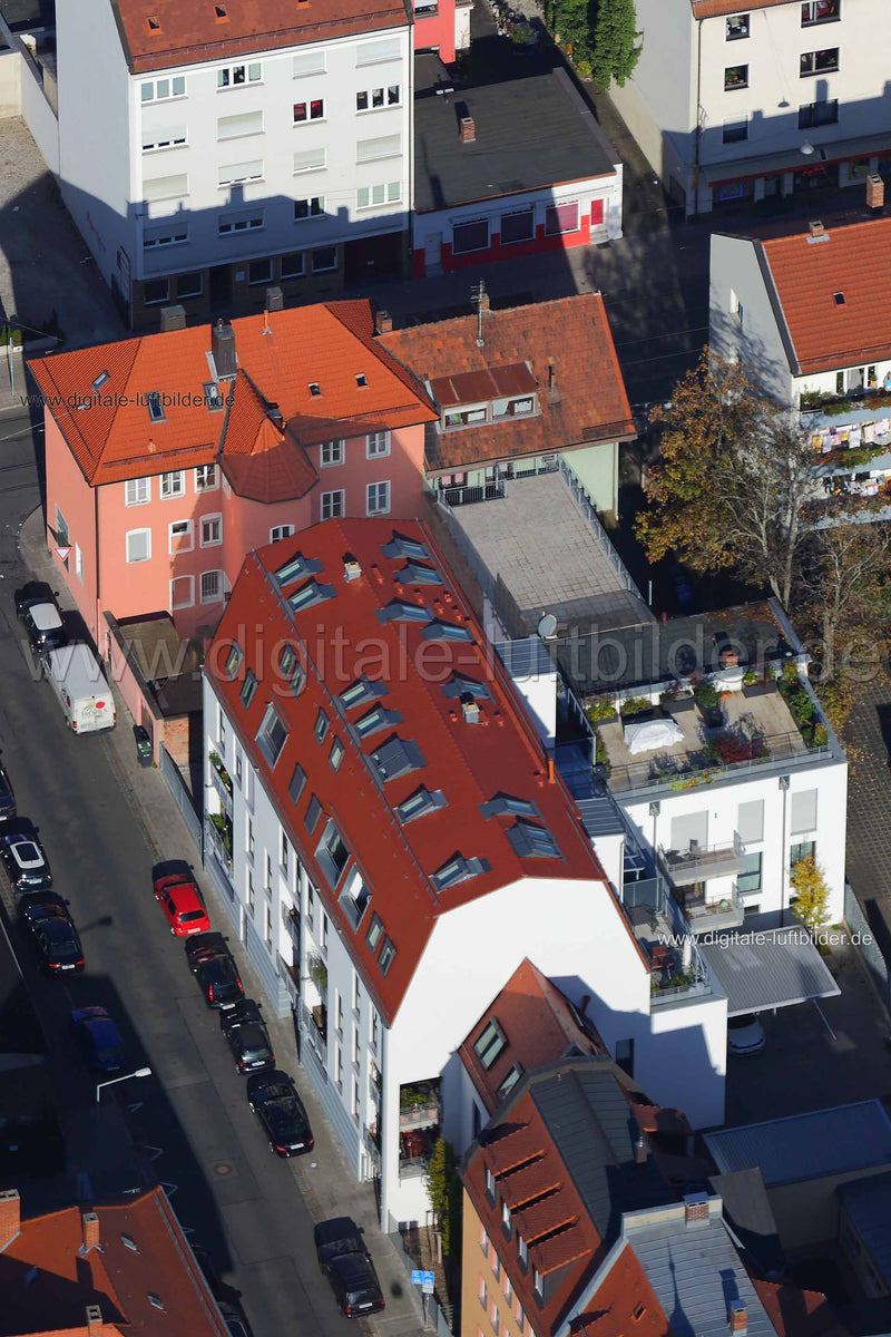 Luftaufnahme Johannisstraße in Nürnberg | Mittelfranken, Bayern