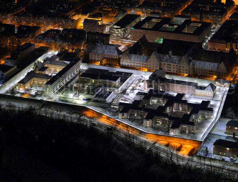 Luftaufnahme Justizvollzugsanstalt in Nürnberg | Mittelfranken, Bayern