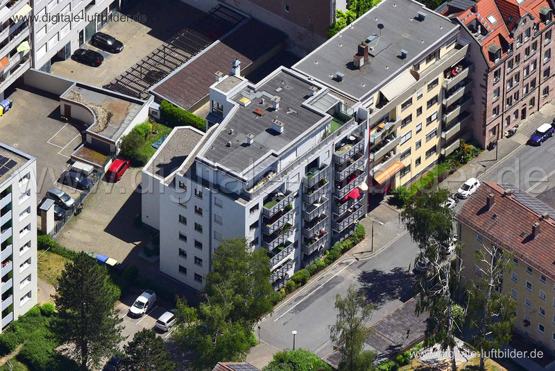 Luftaufnahme Juvenellstraße in Nürnberg | Mittelfranken, Bayern