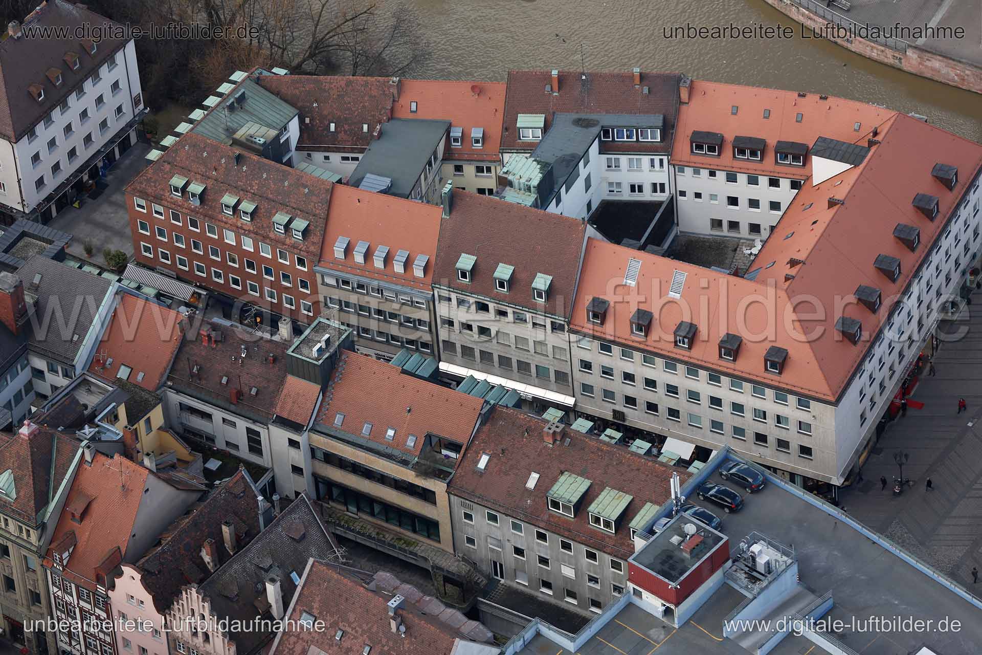 Luftaufnahme Kaiserstraße in Nürnberg | Mittelfranken, Bayern