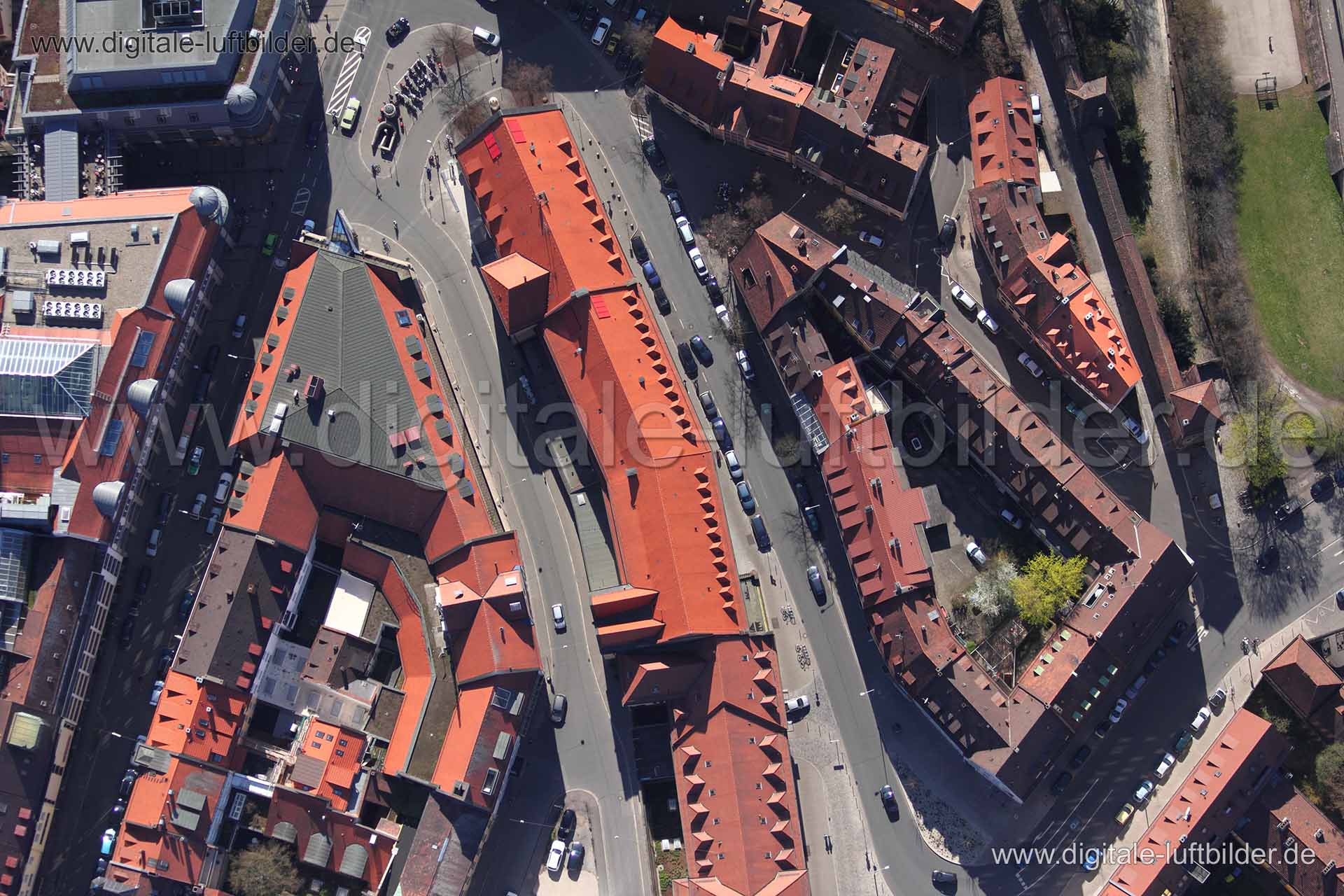 Luftbild KarlGrillenbergerStraße, Nürnberg