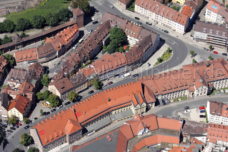 Luftaufnahme Karl-Grillenberger-Straße in Nürnberg | Mittelfranken, Bayern