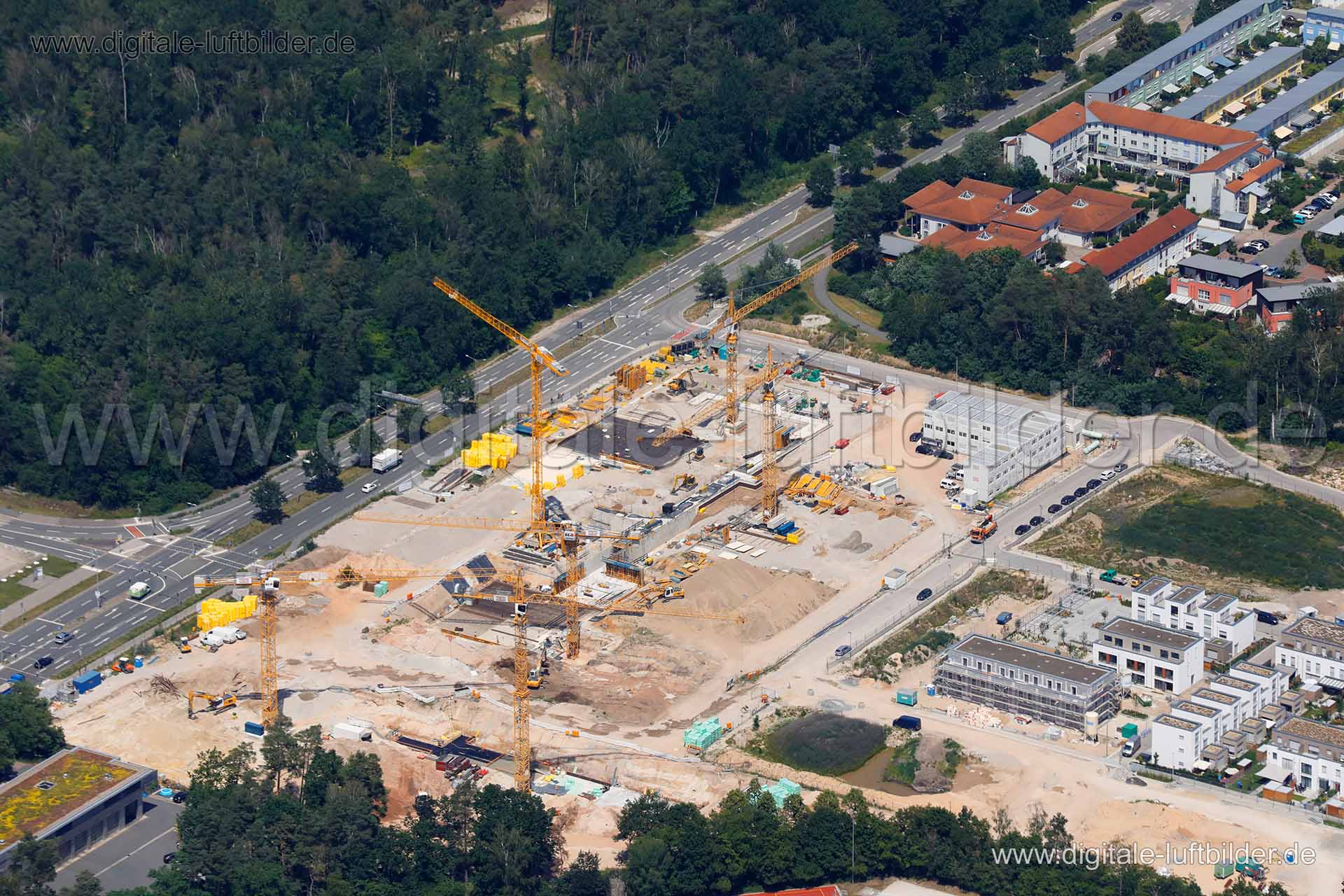 Luftaufnahme Karl-Schönleben-Straße in Nürnberg | Mittelfranken, Bayern