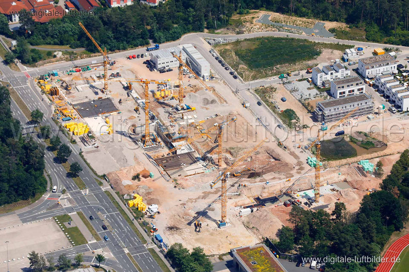 Luftaufnahme Karl-Schönleben-Straße in Nürnberg | Mittelfranken, Bayern