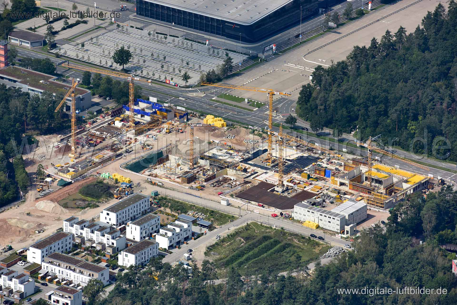 Luftaufnahme Karl-Schönleben-Straße in Nürnberg | Mittelfranken, Bayern