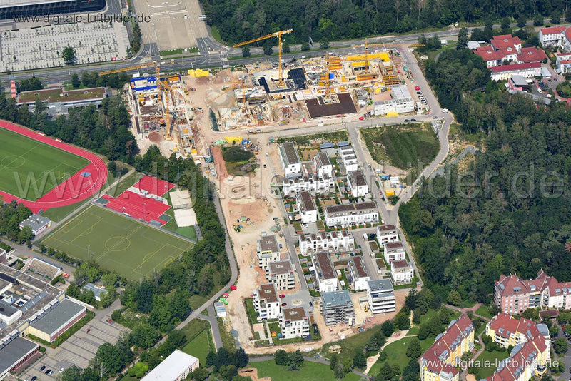 Luftaufnahme Karl-Schönleben-Straße in Nürnberg | Mittelfranken, Bayern
