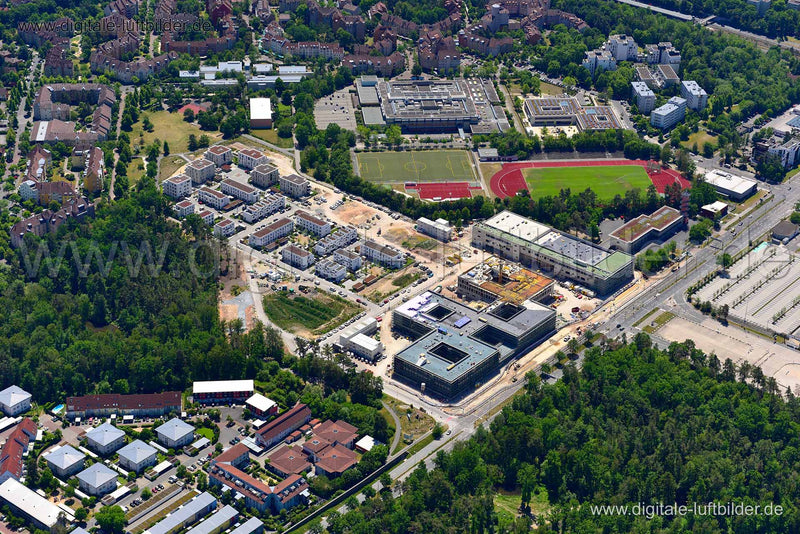 Luftaufnahme Karl-Schönleben-Straße in Nürnberg | Mittelfranken, Bayern