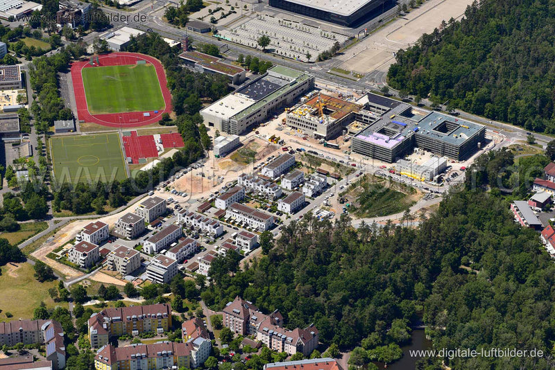 Luftaufnahme Karl-Schönleben-Straße in Nürnberg | Mittelfranken, Bayern
