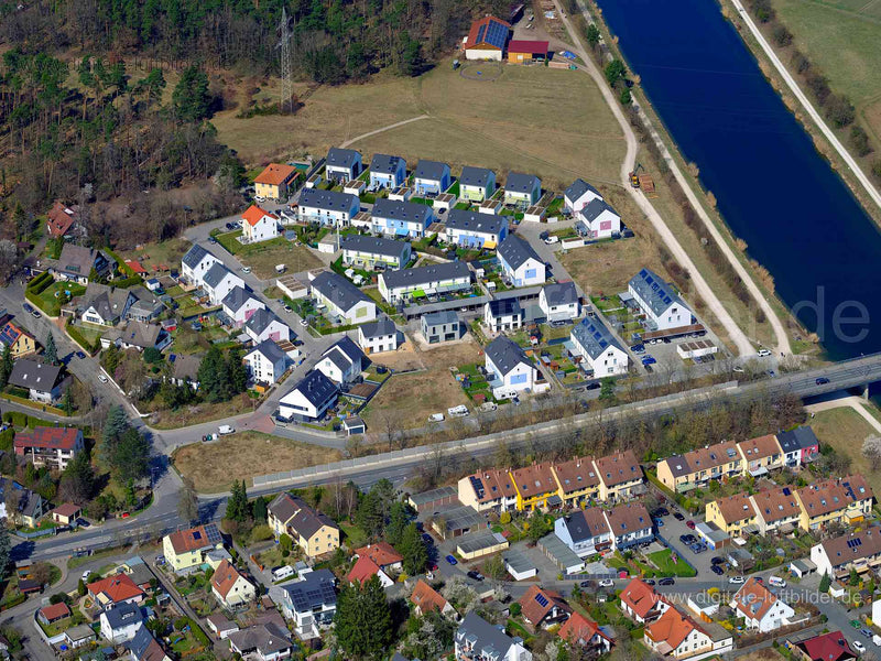 Luftaufnahme Katzwang in Nürnberg | Mittelfranken, Bayern