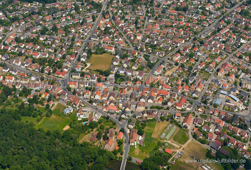 Luftaufnahme Katzwang in Nürnberg | Mittelfranken, Bayern