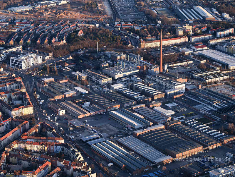 Luftaufnahme Katzwanger Straße in Nürnberg | Mittelfranken, Bayern