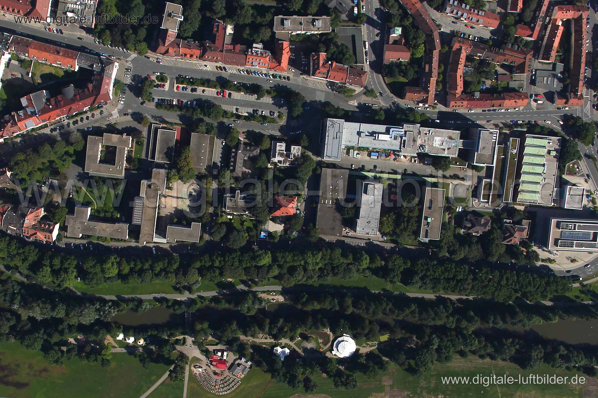 Luftaufnahme Kesslerplatz in Nürnberg | Mittelfranken, Bayern