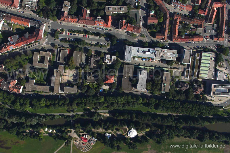 Luftaufnahme Kesslerplatz in Nürnberg | Mittelfranken, Bayern