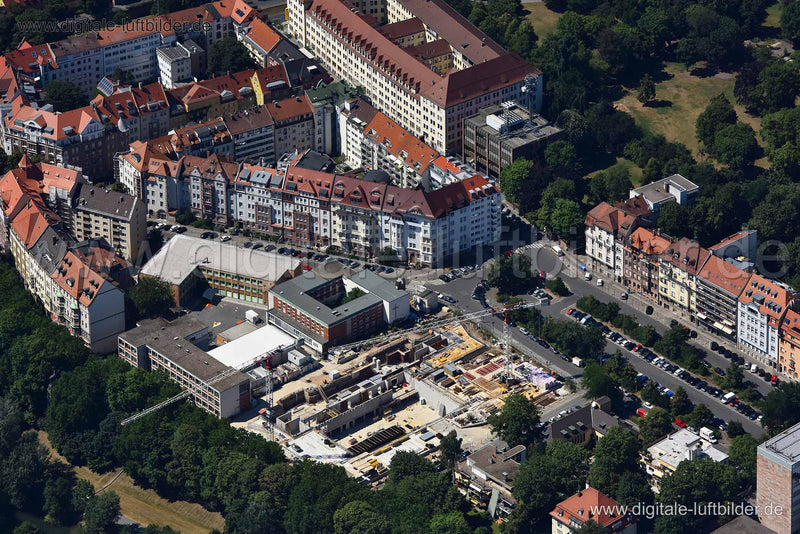 Luftaufnahme Keßlerplatz in Nürnberg | Mittelfranken, Bayern